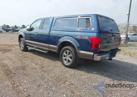 2018 Ford F150 Super Cab из США, поврежденный, VIN 1FTFX1EG4JFC78190